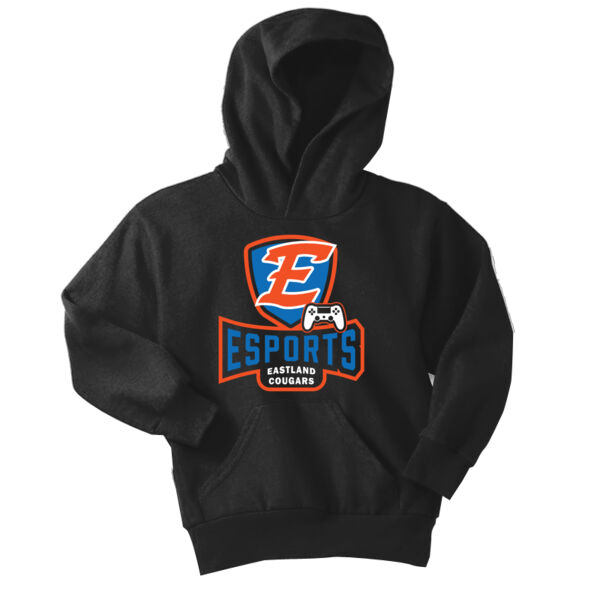 Eastland ESports 2026 - Youth Core Fleece Pullover Hooded Sweatshirt Thumbnail