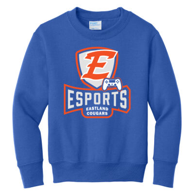 Eastland ESports 2026 - Youth Core Fleece Crewneck Sweatshirt Thumbnail