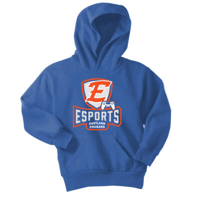 Eastland ESports 2026 - Youth Core Fleece Pullover Hooded Sweatshirt Thumbnail