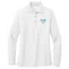 Women's Silk Touch Long Sleeve Polo Thumbnail